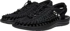 KEEN UNEEK メンズサンダル、ブラック、サイズ26.5 cm