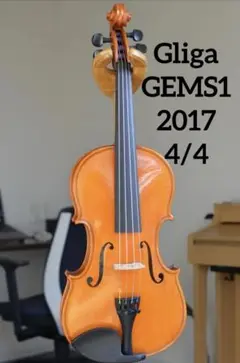 Gliga gems チェロ　4/4 2012年製 、ケース・弓・ブラックホール Gliga gems チェロ 4/4 2012年製 、ケース・弓・ブラックホール