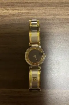 【美品】Carven カルヴェン 腕時計 レディース ゴールド×シルバー