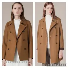 マッキントッシュロンドン×キースリー カシミヤ混コート