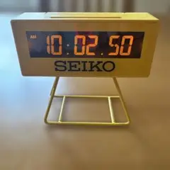 タイマークロック SEIKO セイコー SQ817Y アラーム イエロー
