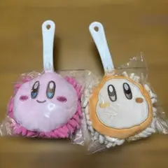星のカービィ・ハンディモップ　セット（カービィフェイス、ワドルディフェイス)