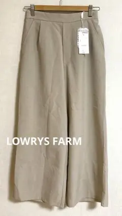 LOWRYS FARM ローリーズファーム ドライタッチ　カラーパンツ
