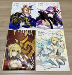 【美品】Fate GO MEMO／ふぁてごめも 3冊セット マフラータオル