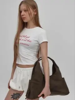 BLACKUP アルセンウォッシングレザーショルダーバッグ