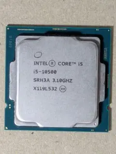 Intel Core i5-10500 CPU 3.10GHz 動作確認済み