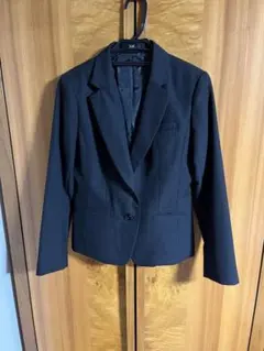 フォーク ジャケット黒 事務服