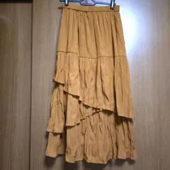 最終価格　試着のみ♬可愛いです　☆☆ナノ・ユニバース☆☆　ティアードスカート