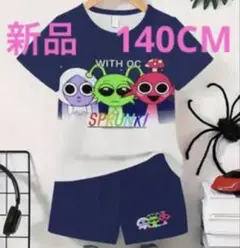 新品　スプランキーキャラクタープリント Tシャツとショートパンツセット