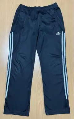 【即購入◎】adidas アディダス　ジャージ　黒　メンズ　ウエスト紐　Oサイズ