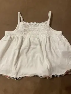 BURBERRY タンクトップ 80cm ホワイト