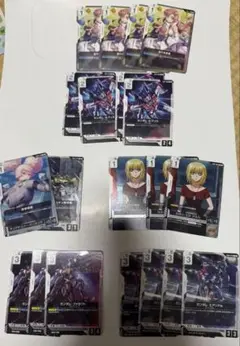 ガンダムカードゲーム ST&GD01 白 R以下 142枚セット