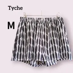 Tyche【М】ストライプ柄 ショートパンツ アメリカ古着