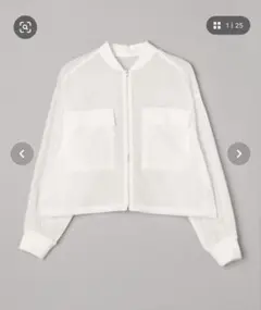 coen シアーコットンブルゾン　サイズL