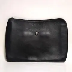 ✨美品✨シャンボールセリエ クラッチバッグ ダークネイビー レザー