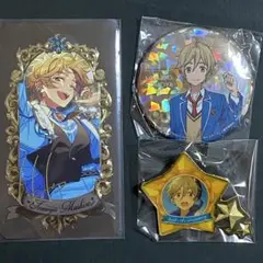 あんスタ 真白友也 TVアニメ 缶バッジ 一番くじピンズ ミュージアムカード