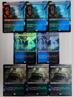 草むした墓　旧枠　FOIL Foil】(407)□旧枠□《草むした墓/Overgrown Tomb》[RVR] 土地R