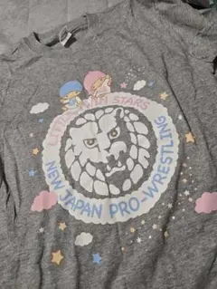 新日本プロレス×サンリオキキララ コラボTシャツ S