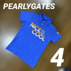 PEARLYGATES パーリーゲイツ　ポロシャツ　ゴルフウェア　GOLF 4