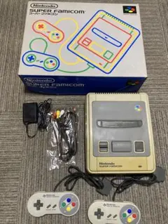 スーパーファミコン 箱有 動作確認済 SHVC-001 任天堂 SFC