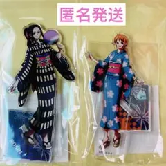 ワンピース onepiece 麦わらストア 新宿 アクリルスタンド ナミ　ロビン