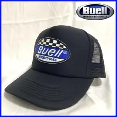 Buell ビューエル トラッカーキャップ メッシュキャップ 黒 ブラック