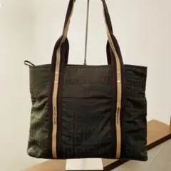 【レア】ジバンシー トートバッグ Gロゴ モノグラム グリーン 4G