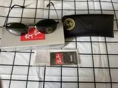 Rayban RB3447 50-21ラウンドメタル 丸眼鏡