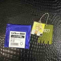 極楽湯　キーホルダー　ハイキュープラザ　月島蛍