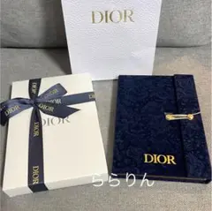 ホリデー2021 ノートブック ギフトラッピング ディオール DIOR