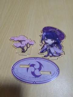 原神 雷電将軍 スイパラコラボ アクリルスタンド