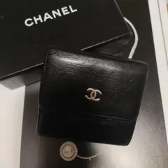 シャネル ココマーク コンパクト 財布