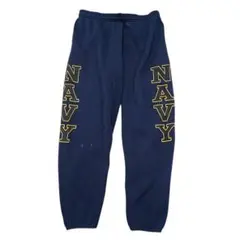 US NAVY 米軍 アメリカ軍 スウェットパンツ ネイビー 海軍 90s