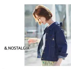V28⭐️美品【u0026. NOSTALGIA】デニムジャケット Gジャン インディゴ