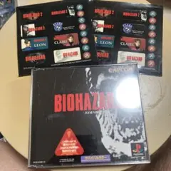 バイオハザード2 ps1 シール付き　T