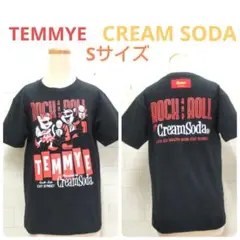 CREAM SODA 　TEMMYE 半袖Tシャツ　Sサイズ　黒　PJ85
