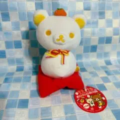【未使用】リラックマストア リラックマ キイロイトリ 鏡餅ぬいぐるみ タグ付き リラックマ新テーマ『とにかくだらだらシリーズ』より各種