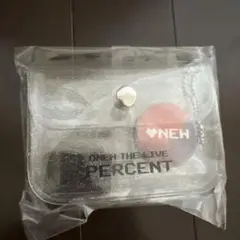 ONEW THE LIVE percent ポーチと缶バッジ