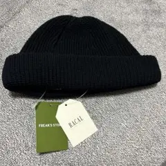 新品 タグ付き RACAL ビーニー ブラック