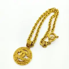 美品 シャネル 1994年製 ココマーク ネックレス ヴィンテージ CHANEL