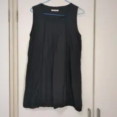 黒のノースリーブチュニックワンピース　再値下げ