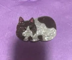 ヘアクリップ 猫 ラグドール