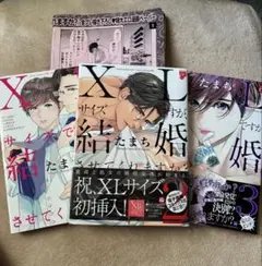 XLサイズですが、結婚させてくれますか?1~3巻＋書き下ろし特大エロ漫画ペーパー