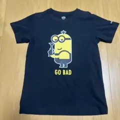 ユニクロミニオン Tシャツ ブラック150サイズ