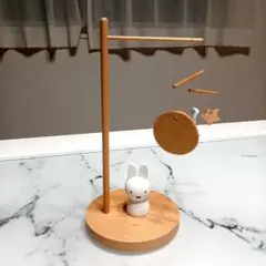 ミッフィー　モビール　インテリア　木製