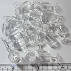 20個 パフェグラス大04 ミニチュア ドールハウス ハンドメイド