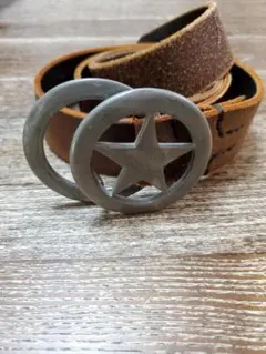 エヌハリウッド ベルト レザー スター アクティビスト期