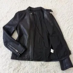HARE ハレ ライダースジャケット シングル ラムレザー ブラック М