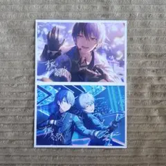 青柳冬弥 瀬名泉 カラパレ特典ブロマイド プロセカ あんスタ コラボ
