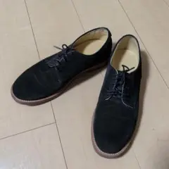UNITEDARROWS 黒 スエード レースアップシューズ